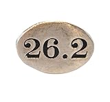 26.2 Marathon Race Stainless Steel Runner Gift Shoelace Charm