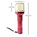 LGtrade Herb Crusher Grinder Electronic for Weed Metal Herb Grinder Tabacco Crusher Grinder, Red, Zinc Alloy