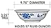 Thunder Group, Melamine Oriental Pho Noodle Soup Bowl - 70 Ounce - Blue Lotus Design