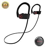 Bluetooth Wireless Headphones,TANYAM IPX7 Waterproof Sports Running Bluetooth 4.1 Wireless Earphones Earbuds Headsets Earphone with Mic Noise Cancelling for Jogging Cycling Exercise Runing Hiking