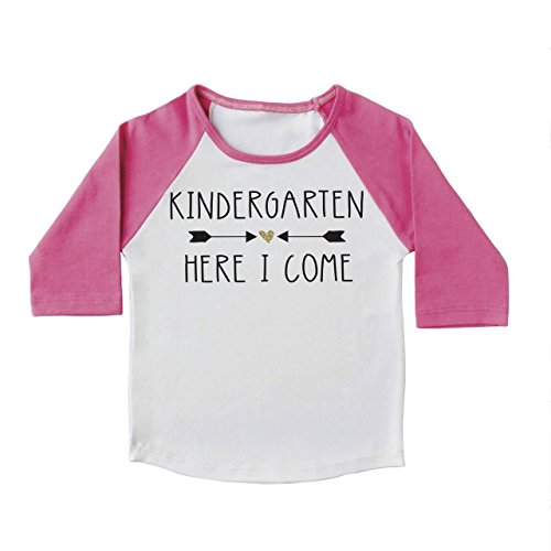 First Day of Kindergarten Shirt, First Day of School Outfit for Girls