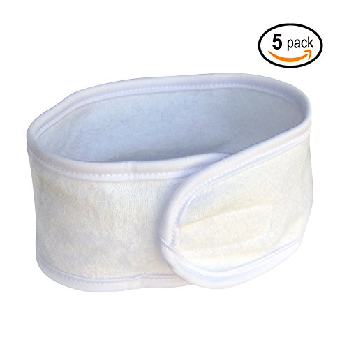 Appearus 5 Count Stretchable Spa Headband 3.25