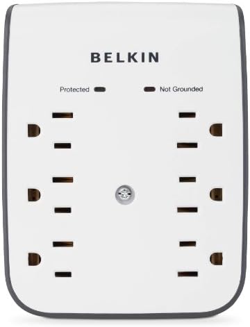 Belkin 6-Outlet Wall Mount Surge Protector