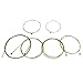 uxcell Musical Instruments Replacement 6 Pcs A406 Steel Strings Set for Acoustic Guitar