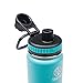 Takeya Originals Vacuum-Insulated Stainless-Steel Water Bottle, 14oz, Ocean