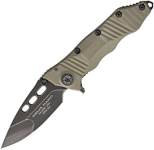 Guardian Tactical GT68611 Helix Nano Folding Knife Stonewash Folder