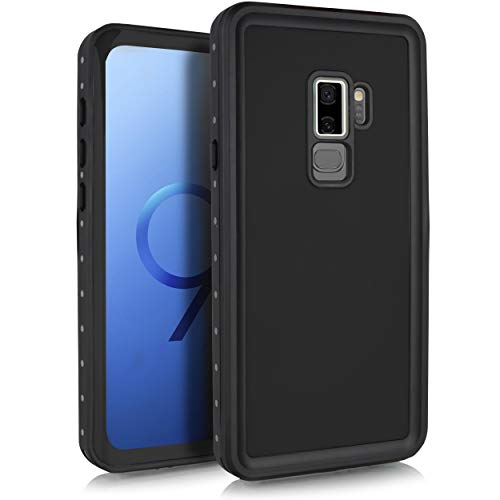 for Samsung Galaxy S9 Waterproof Case, Shock Proof Dust Proof Snow Proof Dirt Proof Phone Case Full Sealed IP68 Underwater (Black)