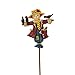 Studio M Merriment Fairy Garden Fall Thanksgiving Halloween Ornament - Scarecrow
