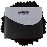 Black Heat Transfer Vinyl - 10 Pack of 12