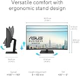 ASUS 34" Ultrawide Curved USB-C Docking Monitor VA34VCPSN QHD 100Hz Adaptive view 5