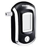 Vastar Professional Breathalyzer with Semi Conductor Sensor and LCD Display Digital Breath Alcohol Tester/Mouth Fit