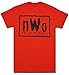NWO New World Order Wolfpac Logo Red T-shirt (Adult X-Large)