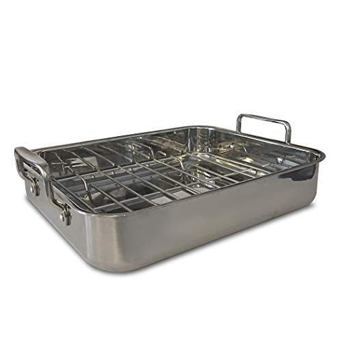 Buy Gourmet Catalog Product 18" TriPly Stainless Steel Roasting Pan