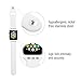 iXCC Apple Watch Soft Silicone Replacement Sport Band with Pin and Tuck Closure and Secure Apple Lugs – 42mm – White