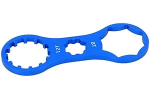 Bike Fork Shoulder Wrench Bicycle Front Fork Repair Tools for Suntour XCR XCT XCM RST 8/12T 27/28mm Front Fork Removal Tool C