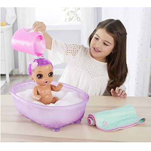 Baby Born Surprise Bathtub Surprise Purple Swaddle Princess