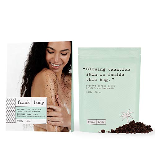 Frank Body Coconut Coffee Scrub Natural & Cruelty Free Exfoliating