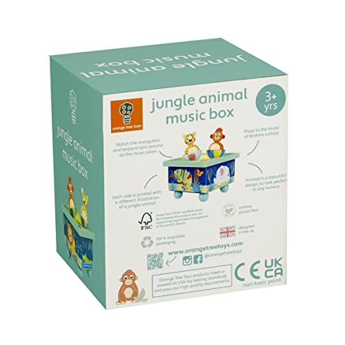 Orange Tree Toys Music Box, Jungle Animals Pricepulse