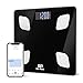 SR Bluetooth Body Fat Scale- Wireless Digital Bathroom Weight Scale- Smart BMI Scale, Body Composition Analyzer with Smartphone App 396lbs/180kg