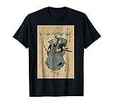 Samurai T-Shirt - Awesome Japanese Retro Antique Art Print