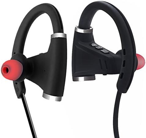 Tomeis Bluetooth Headphones, Better Wireless Sports Earphones w/ Mic IPX4 Waterproof HD Stereo Sweatproof Earbuds for Gym Running Workout 8 Hour Battery Noise Cancelling Headsets