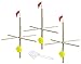 Celsius Multi 3 Pack Tip-Up with Tackle, One Size