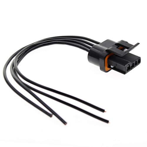 MOTOALL Alternator Lead Wire Repair Harness Voltage Regulator Connector Plug Wiring Pigtail 4 Way Female for CS130 CS121 CS144 1986-on GM Buick Oldsmobile Chevrolet Chevy Cadillac Pontiac GMC Saturn - Thumbnail 3