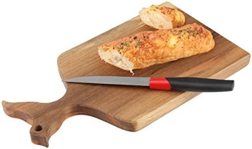 Zealife Solid Wood Chopping Board, Paint-free, Wax-free, Glue-free and No Splicing Fruits Bread Cutting and Chopping Boarding (Pattern 2)