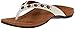 Vionic Women's Rest Floriana Toepost Sandal - Ladies Flip Flops with Concealed Orthotic Support White 9 M US