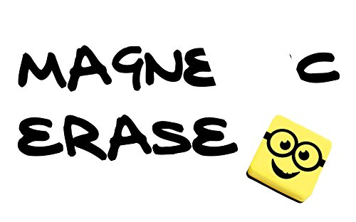 Magnetic Whiteboard Erasers | 12 Pack, 2 inch Magnetic Eraser, Ideal for Classrooms, Offices, Home, Teachers, Children. 100+ Video Recipes Ebook.