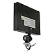 LEDwholesalers Series-5 Ultra-Slim 25W LED Outdoor Security Flood Light Fixture with 1/2