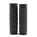 HuntGold 1 Pair Popular Colors MTB Bicycle Antiskid Rubber Handlebar Grip Cover Accessory(Black)
