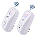 Smart Plug, 2 packs HAUSBELL Wi-Fi Plug with Countdown Function, Control your Devices from Anywhere, No Hub Required, Works with Amazon Alexa, UL Listed (SM-PW701U)