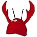 Felt Crab Crawfish Lobster Hat With Poseable Claws