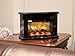 Warmtec 750W/1500W 14'' Mini Electric Fireplace Heater Tabletop Portable Room Space Heater (Metal)