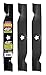 Maxpower 561735B 3-Blade Set for 48" Cut Poulan/Husqvarna/Craftsman primary