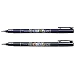 Tombow Fudenosuke Brush Pen 2 Pens Set