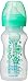 Dr. Brown's Options+ Wide-Neck Baby Bottle with Sippy Spout 2-in-1 Transition Kit, Green, 9 Ounce primary