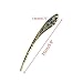 yueton Pack of 2 Women's Hair Accessory Headwear Decorative Hair Pin Rhinestone Hair Stick Vintage Hair Chopsticks Hairpin Chignon Pin for Long Hair