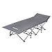 KingCamp Folding Bed Camping Portable Cot with Carry Bag,Support Up to 264 LBS