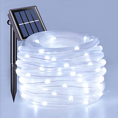 JMEXSUSS 120 LED Solar Powered Rope Lights