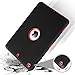 DOMAVER iPad 9.7 2018/2017 Case, Heavy Duty Shockproof Rugged Cover Three Layer Hard PC+Silicone Hybrid Impact Resistant Defender Full Body Protective Case for Apple iPad 9.7-inch 2017/2018-Black/Red
