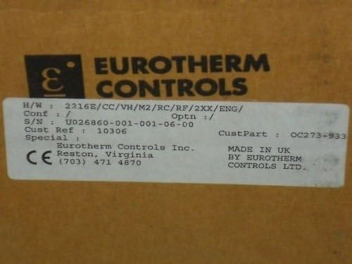 EUROTHERM CONTROLS 2216E/CC/VH/M2/RC/RF/2XX/ENGNEW IN BOX