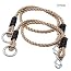 Set Corda E Ganci Jobek Per Amaca - 2 Corde Da 4m E 4 Ganci In Acciaio, Portata 160 Kg, Made In Italy