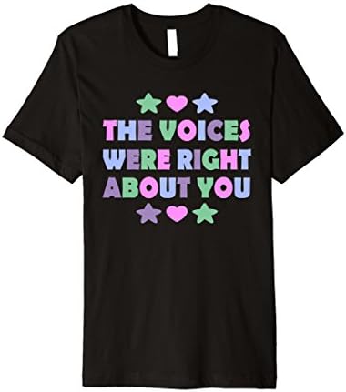 Kawaii Pastel Goth Tshirt The Voices Were Right About You