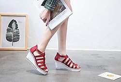 Women's Canvas High-Heeled Shoes Fashion Sneakers