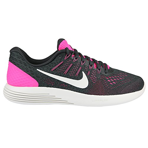 Nike Womens Lunarglide Running Shoes Pink Blast Summit White
