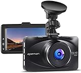 APEMAN Dash Cam FHD 1080P 3.0 inch LCD Screen Dashboard Camera Car Driving Recorder with 170 Degree Wide Angle,WDR,G-Sensor,Loop Recording,Motion Detection