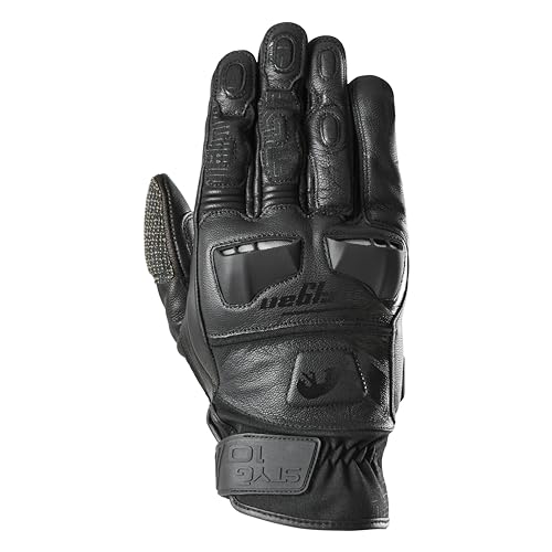 Furygan STYG10 - Guanti da moto da corsa, da uomo, in pelle di capra, protezione, ventilazione, Kevlar - prestazioni e comfort eccezionali.
