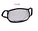 Caszel Mouth Mask Anime,Cute Fashion Mask Emoticon Mouth-Muffle Kao moji Anti-Dust Cute Cool Face Mask(Black)